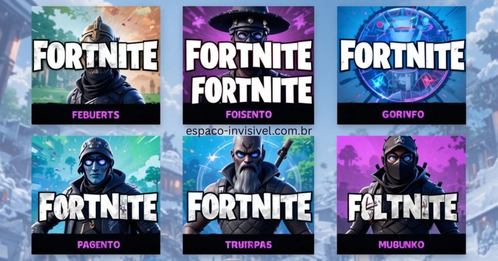 fortnite nick criativo caractere invisivel letras diferentes unicode 2026 exemplos