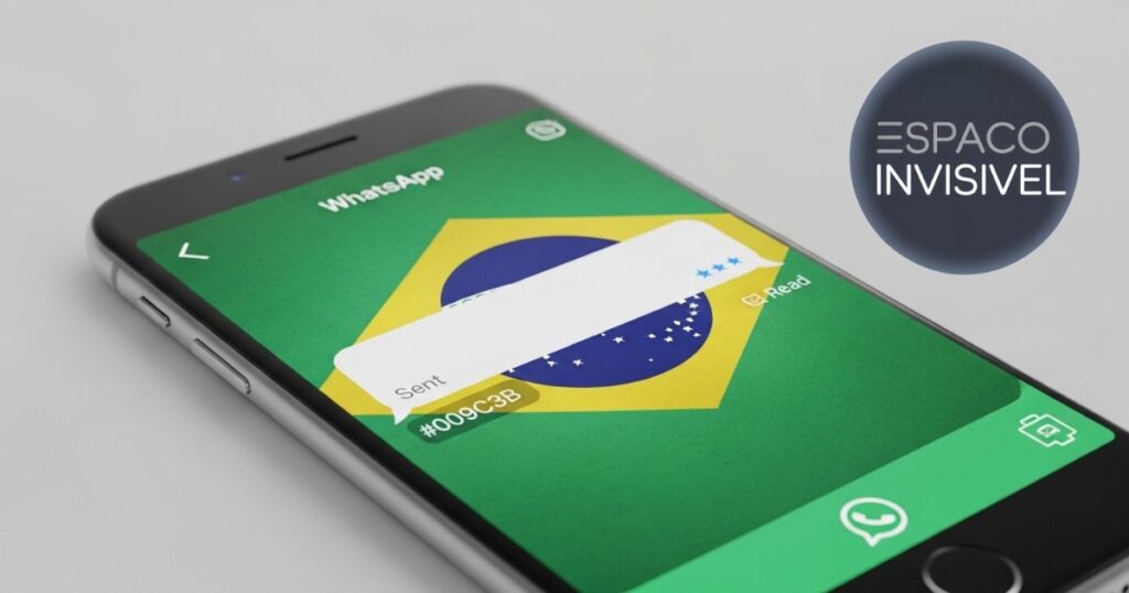 como enviar mensagem em branco no whatsapp 2026 iphone android caractere invisivel