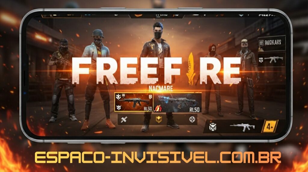 espaco invisivel ff free fire nick unico copiar colar 2026